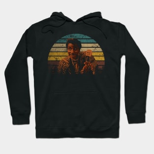 Cinematic Blues Anthem Intensity Screamin' Hawkins Vintage Scenes Apparel Hoodie